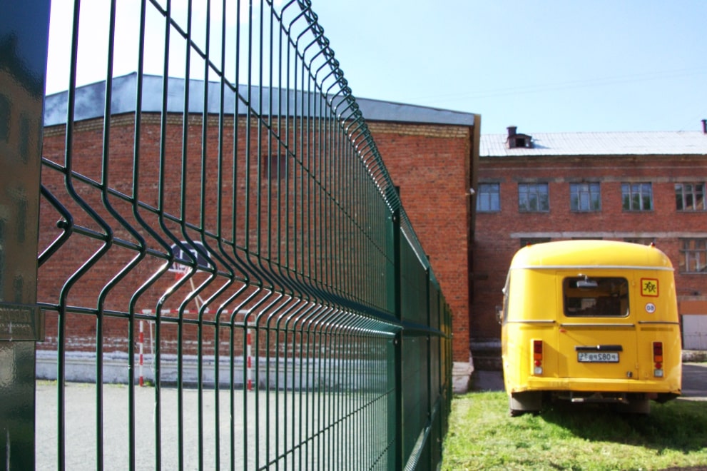 3D-ограждение для школы